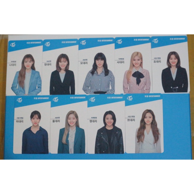 [SHARING] TWICE OFFICIAL FANCLUB 3RD GEN - MEMBER ID CARD