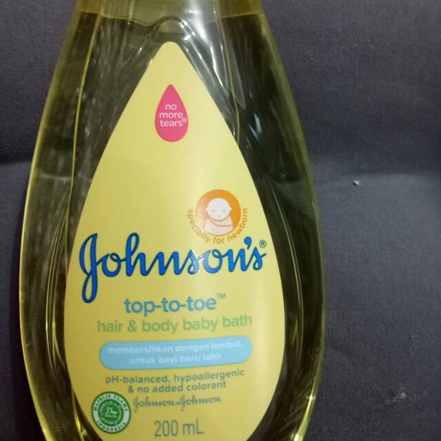 Johnson's baby hair &amp; body bath top-to-toe200ml