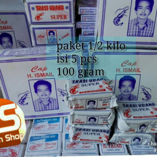 

Trasi Udang Tuban H.Ismail 100 gram