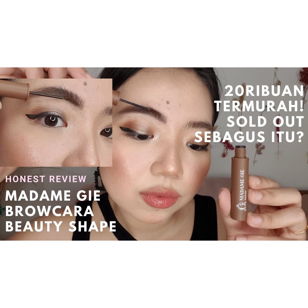 MADAME GIE BEAUTY SHAPE BROWCARA - MASKARA ALIS MADAME GIE EYEBROW BROW CARA - 5GR