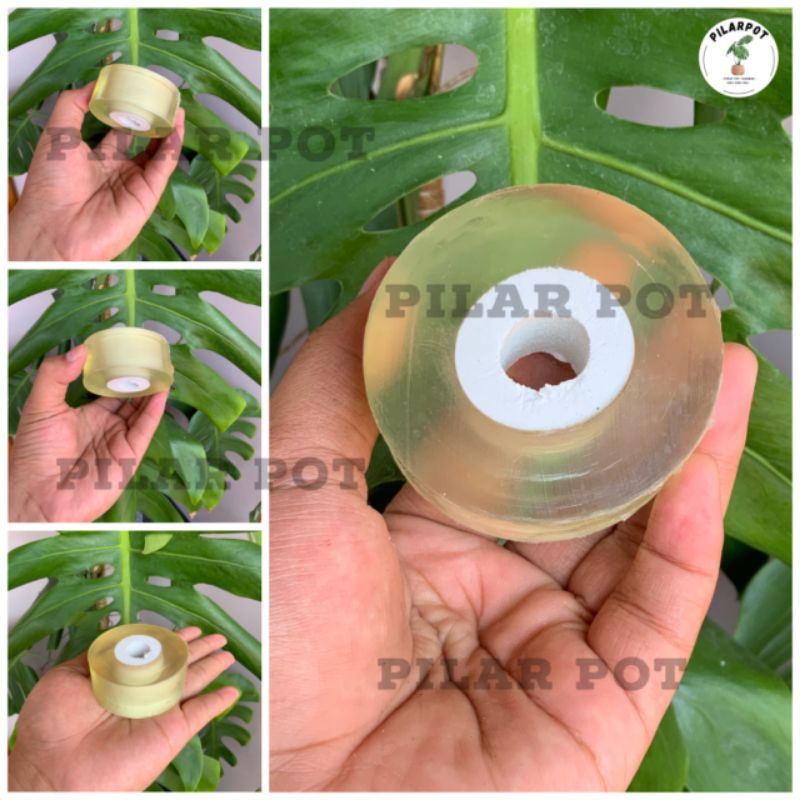 GRAFTING TAPE PLASTIK OKULASI CANGKOK SAMBUNG PUCUK 3 X 100 M - KUNING