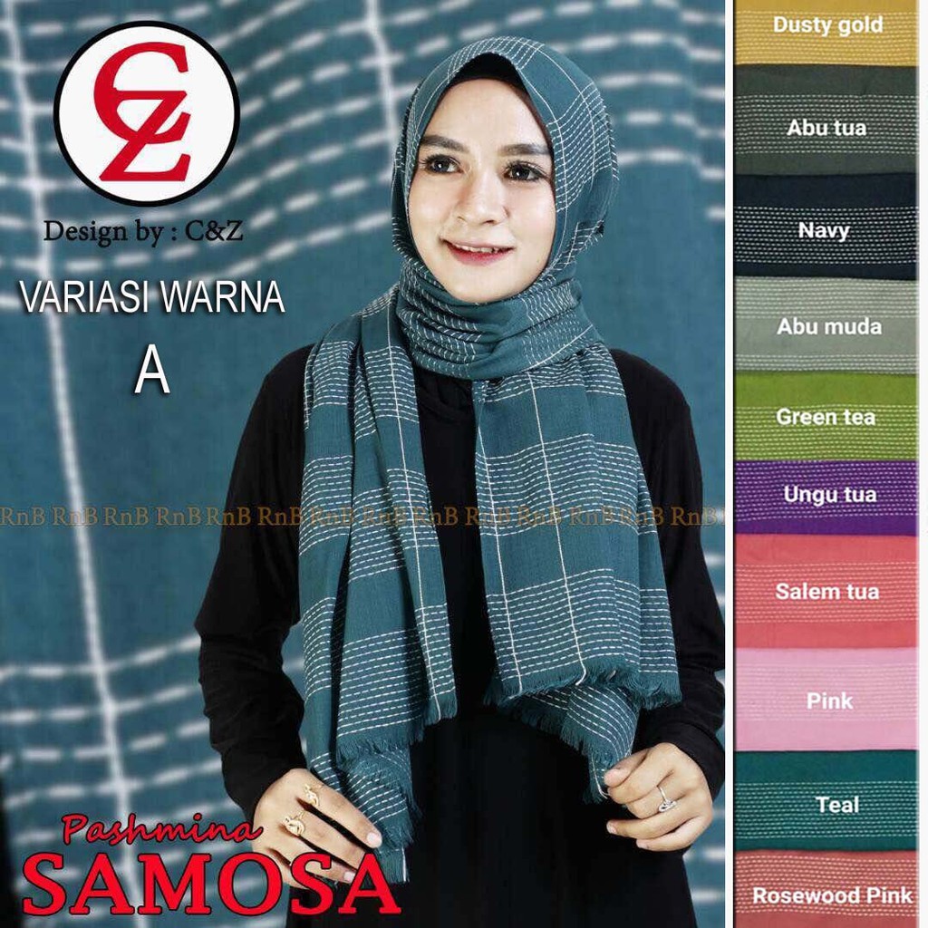 Pashmina Rawis Samosa 180 x 70 cm