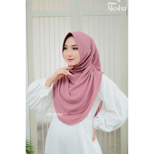 Khimar | Jilbab Instan | Kerudung Instan Ceruty Alesha Elhasna