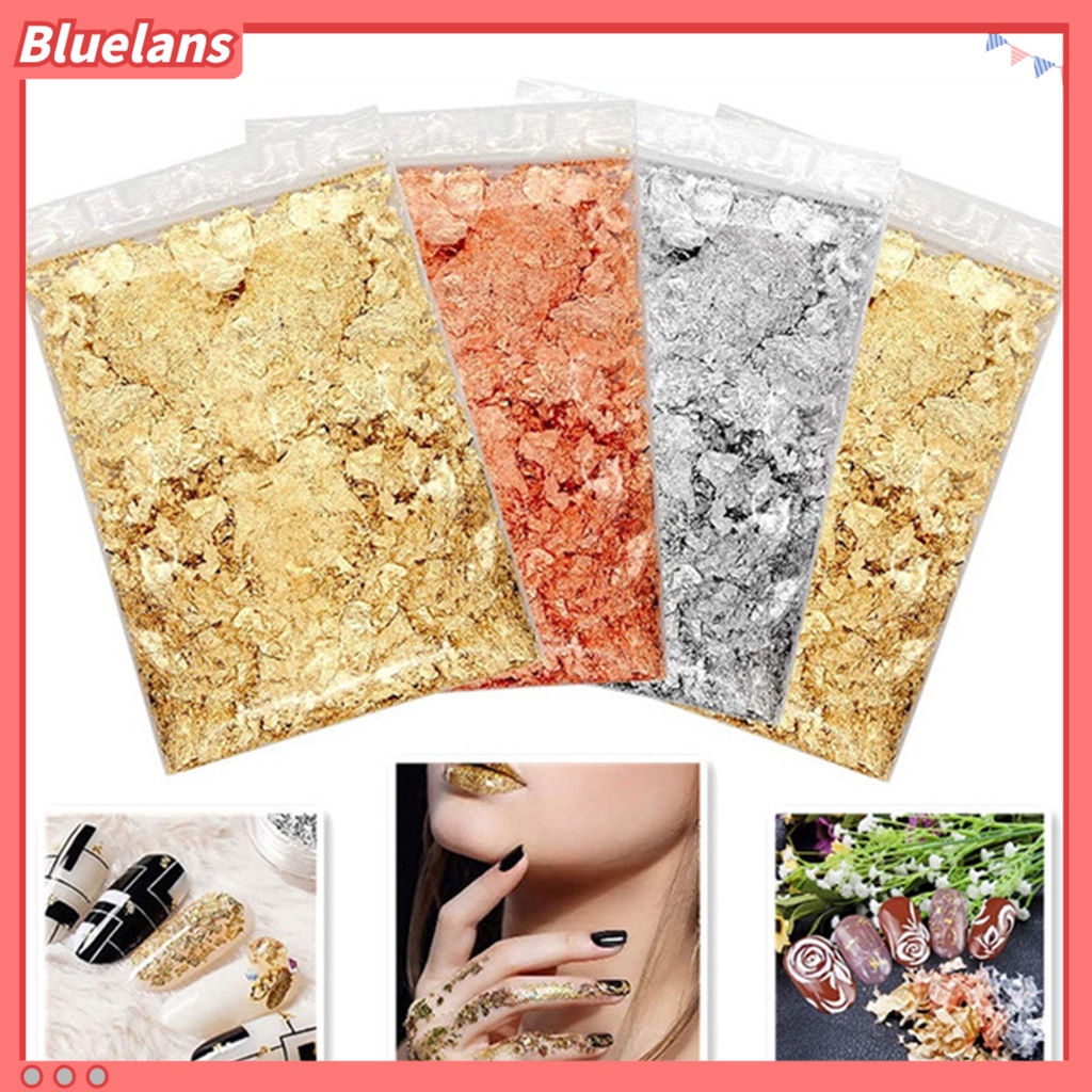 Bluelans Serpihan Aluminum Foil Untuk Salon Kuku