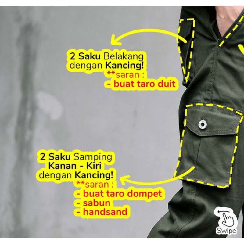 CELANA CARGO PRIA HIJAU ARMI MODEL SLIMFIT SIZE BIG SIZE LENGKAP/ CELANA GUNUNG / CELANA PDL PRIA / CELANA HYPE BEST MODERN / CELANA GUNUNG MODERN DAN TERBARU / BISA BAYAR DI TEMPAT / LEOPED.ID