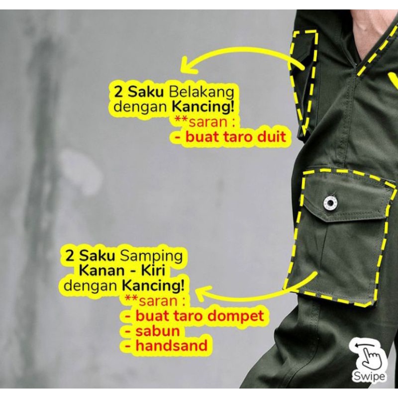 CELANA CARGO PRIA HIJAU ARMI MODEL SLIMFIT SIZE BIG SIZE LENGKAP/ CELANA GUNUNG / CELANA PDL PRIA / CELANA HYPE BEST MODERN / CELANA GUNUNG MODERN DAN TERBARU / BISA BAYAR DI TEMPAT / LEOPED.ID