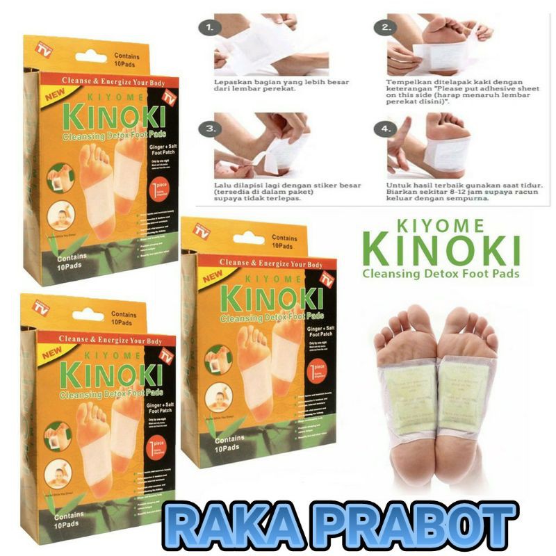 KINOKI DETOX GOLD / KINOKI GOLD DETOKS KAKI