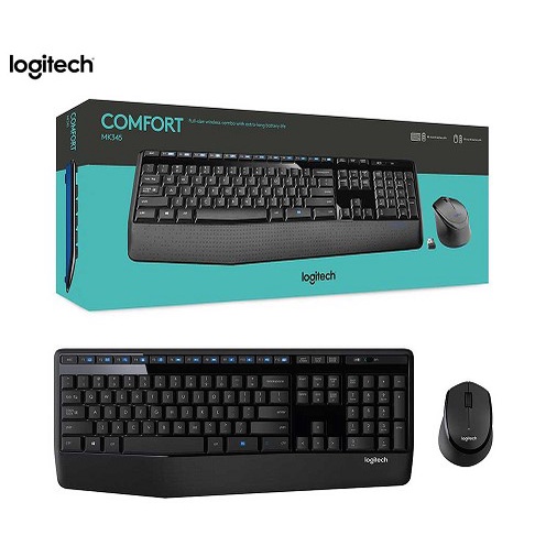 Logitech Wireless MK345 , MK 345 , MK-345 Combo Keyboard + Mouse