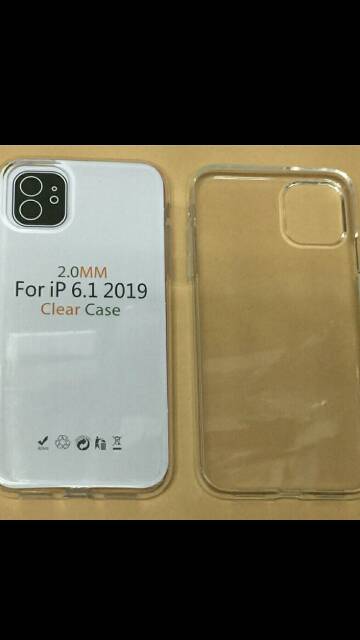 SILIKON BENING TRANSPARAN IPHONE 11 11 PRO 11 PRO MAX CASING SOFTCASE BAHAN TEBAL