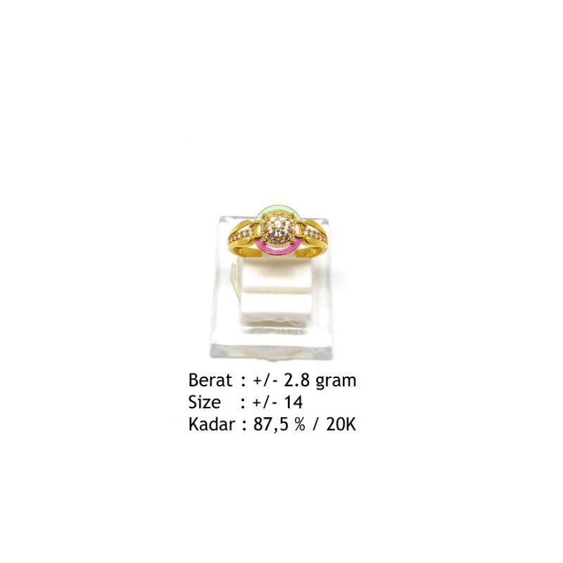 cincin wanita cat pink biru 875