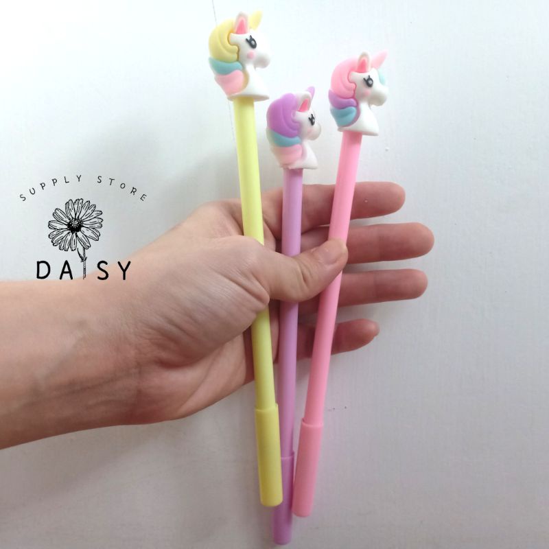 

PULPEN GEL LUCU KARAKTER KEPALA UNICORN