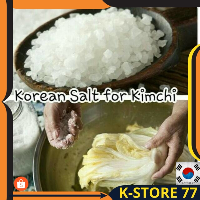 

BUMBU KOREA/BUMBU KOREA HALAL INSTANT-GARAM KOREA U/ KIMCHI SEA SALT 500 GR ORIGINAL IMPORT