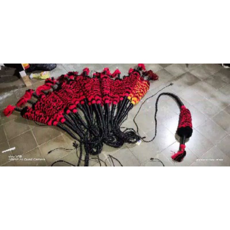 Pecut bopo 2m/ cemeti / cambuk / pecut tari / pecut bopo anak / pecut /