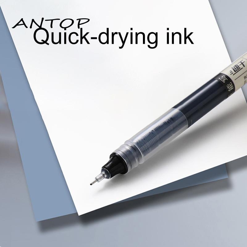 Pulpen Gel 0.5mm Dengan Ujung Lurus Untuk Pelajar / Kantor