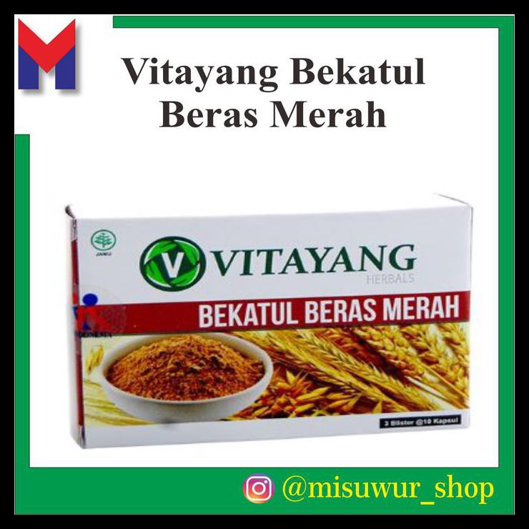 

Ind Vitayang Bekatul Beras Merah Kolesterol alami herbal TERBAIK Kode 926