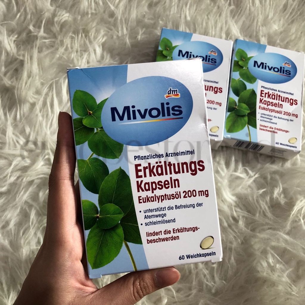 READY STOCK Mivolis Eucalyptus Oil 60pcs