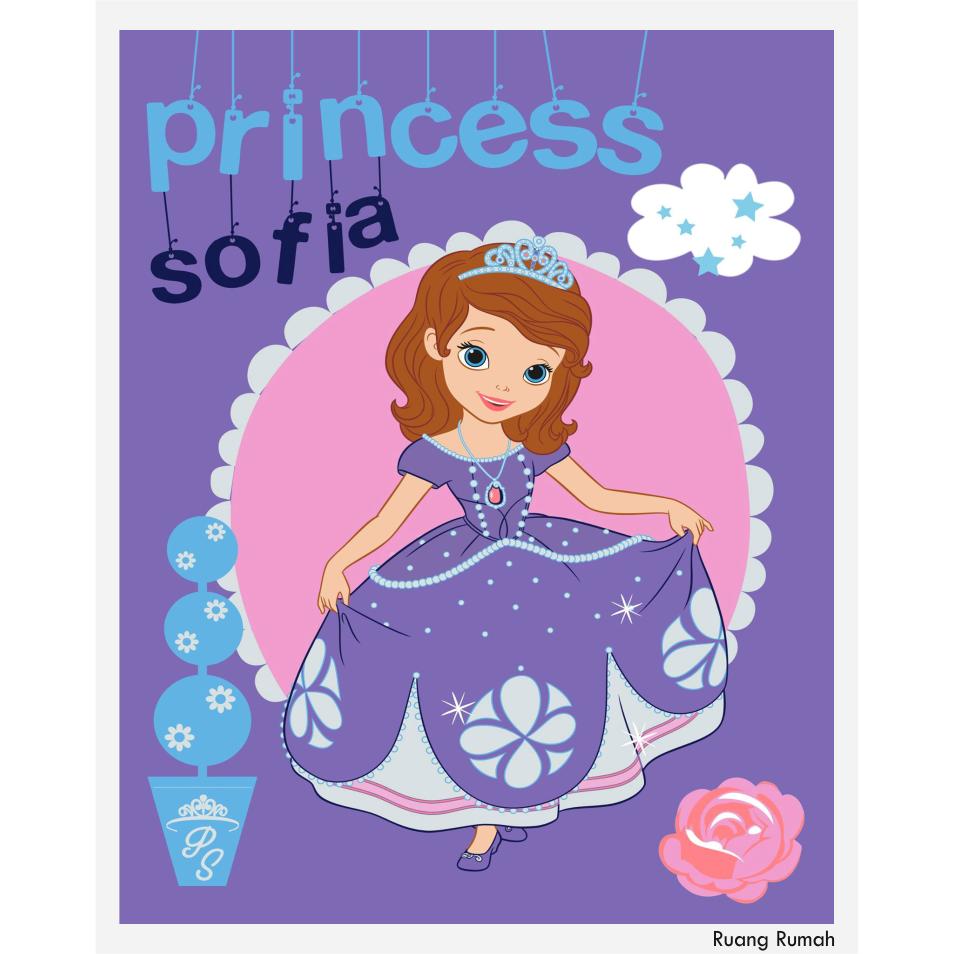 Selimut / Blanket Internal Sofia The First (Princess) - 160x200