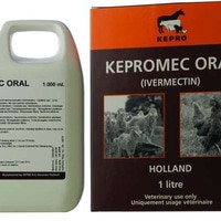 KEPROMEC oral 1 liter obat scabies demodek kutu dan cacing minum hewan