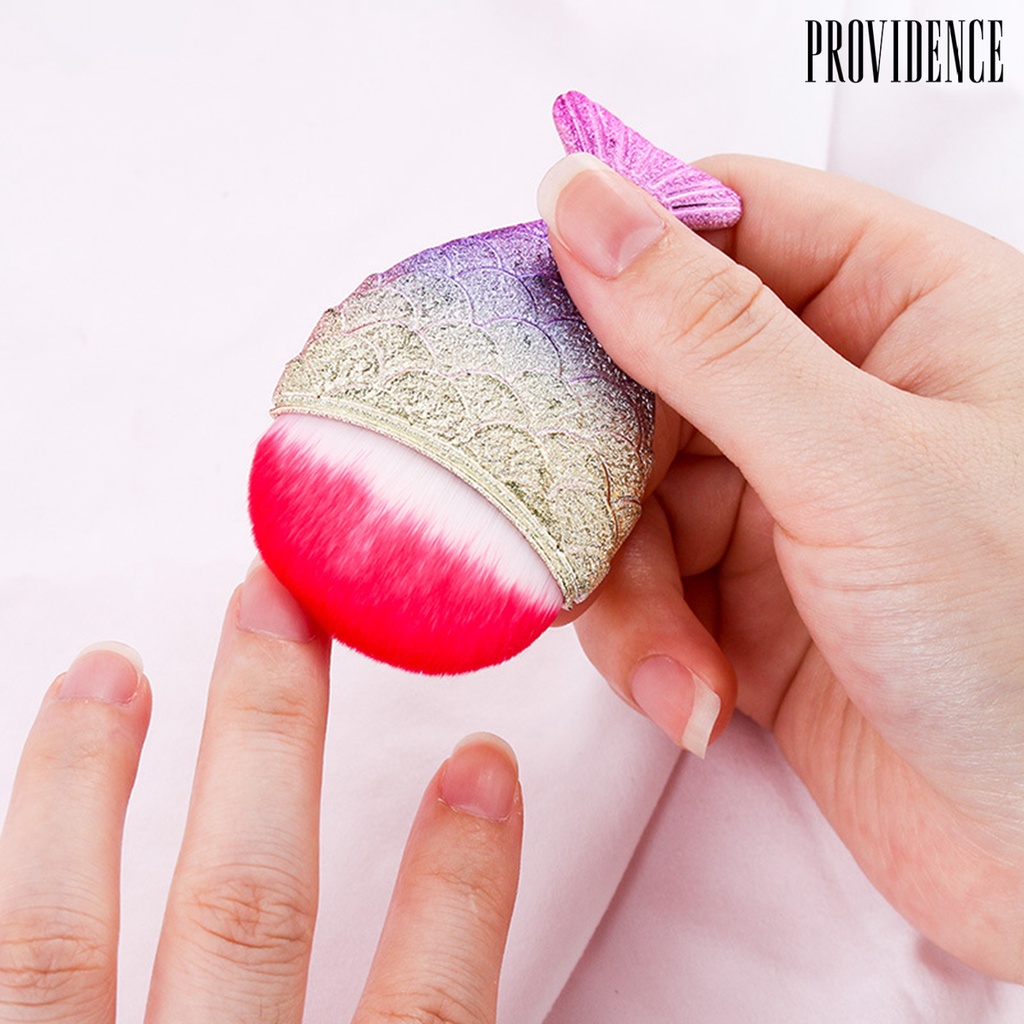 Providence Mermaid Tail Design Soft Nail Art Brush Dust Remover Cleaning Manicure Tool