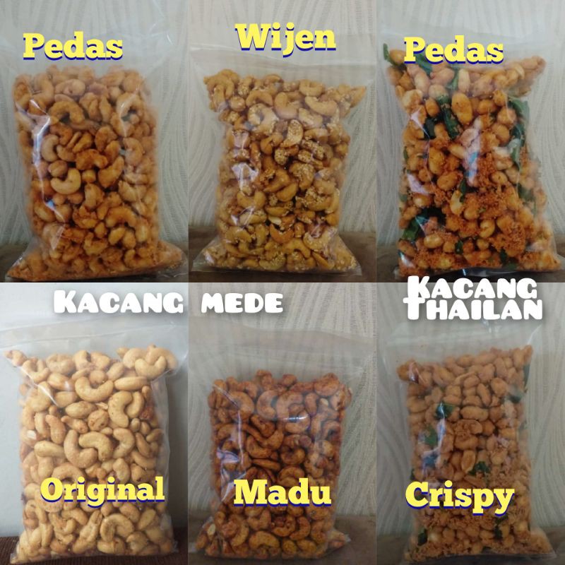 

Kacang Mede/Kacang mete dan Kacang thailand