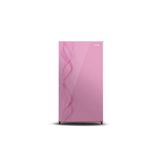 KULKAS 1 PINTU SHARP KIREI AURORA SERIES SJN182D / SJ-N182 D / SJN 182 D / SJ N182 D  (AP) PINK ( ME