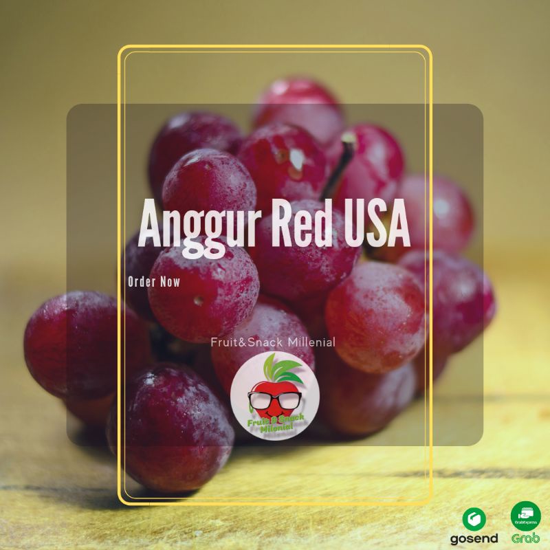 

Anggur Red USA 1 Pack 250-300gr