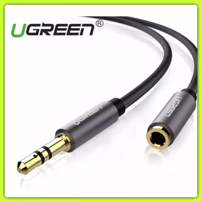 Ugreen Audio Jack Extention Aux 3.5 mm Ugreen Kabel Ekstensi Aux 3.5mm Male to Aux Female 3.5mm