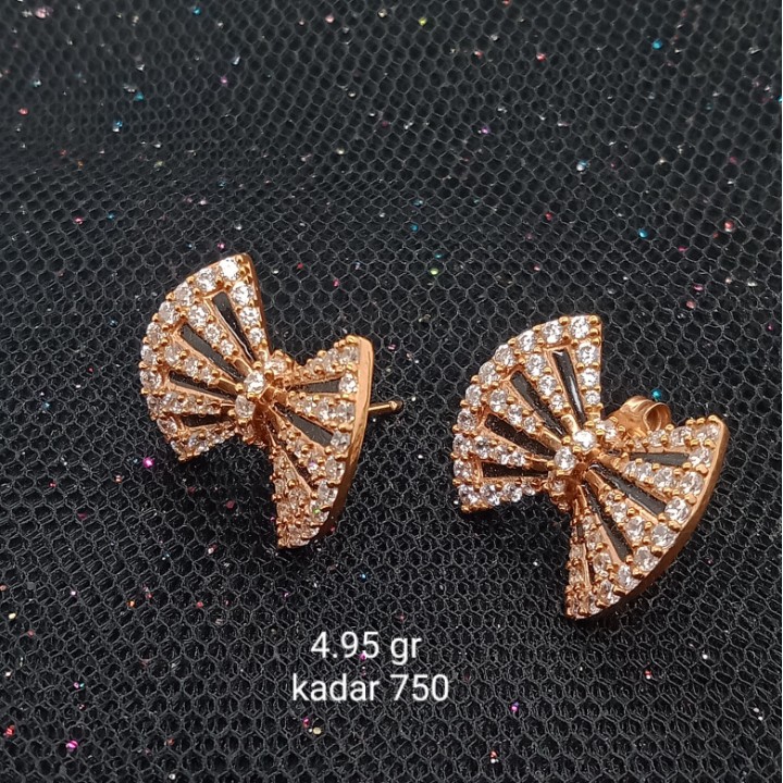 Anting Emas 17 K - 4.95 gr Kadar 750 - 3145