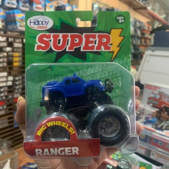 Happy Truck Monster Super - RANGER - Pullback - 9 cm