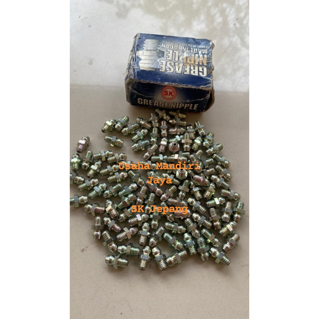 NEPEL GREASE 6MM LURUS SK JEPANG JARGA 1PC