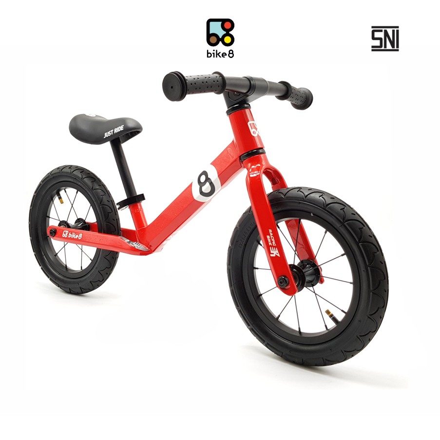 BIKE8 Children Racing Balance Bike / Push Bike - Sepeda Anak - Red