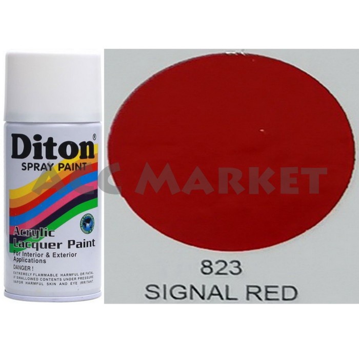 Pilox Diton 150cc Pilok Pylox Merah Signal Red 823