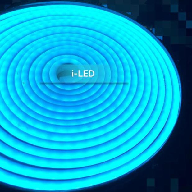 READY Neon Flex DC 12v Icy Blue LED 5 meter Lampu Sign Huruf Selang Ice Blue