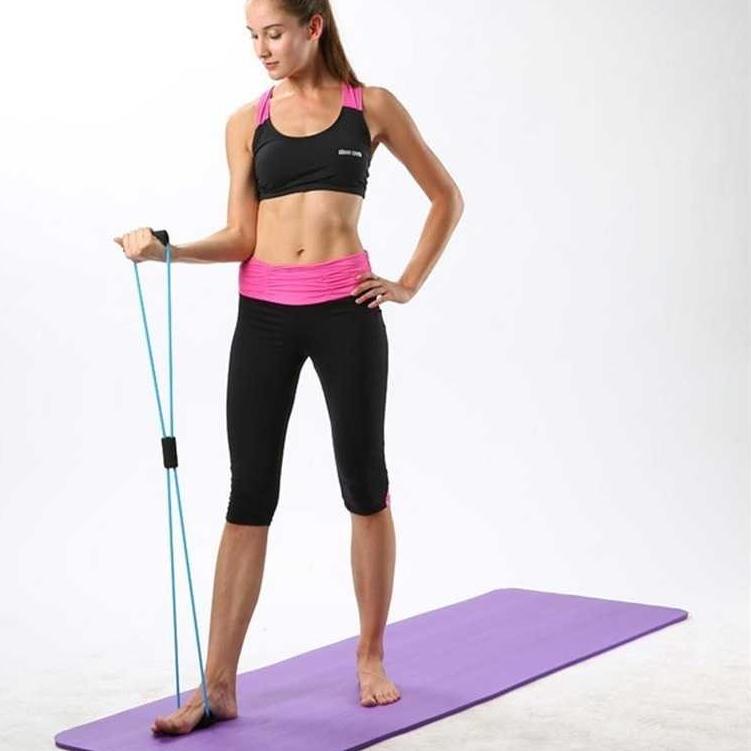 SDi ITSTYLE Tali Stretching Yoga Fitness Power Resistance Fitnes Elastis Tahan SG004 Mix Color AMT