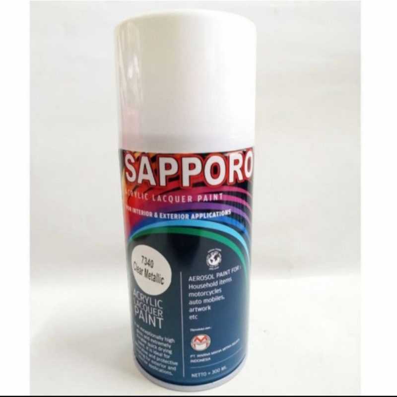cat semprot Pylox sapporo 7340 Clear Metalic