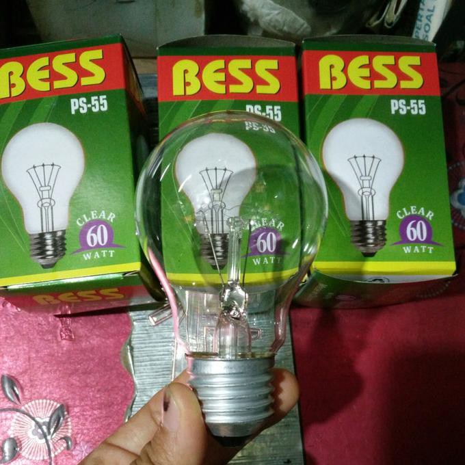 Lampu Pijar 60 watt / 60 Watt Pijar / Bohlam Ayam / lampu Cafe / resto ratele992 Segera Dapatkan