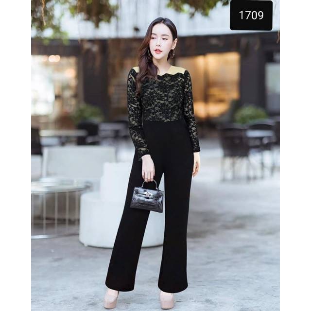 Jumpsuit brukat 1709