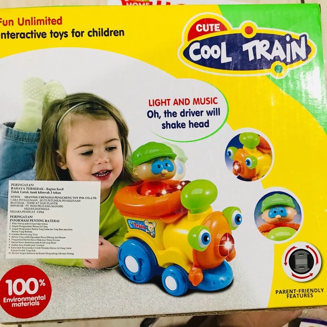 Mainan cool train anak