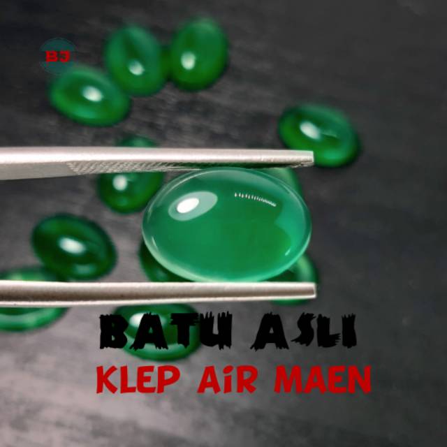 Natural Dijamin Green Topaz Anggur Hijau Klep air Original Garansi