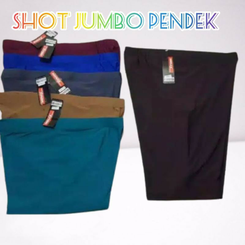 CELANA SHOT PENDEK WANITA JUMBO MONZA
