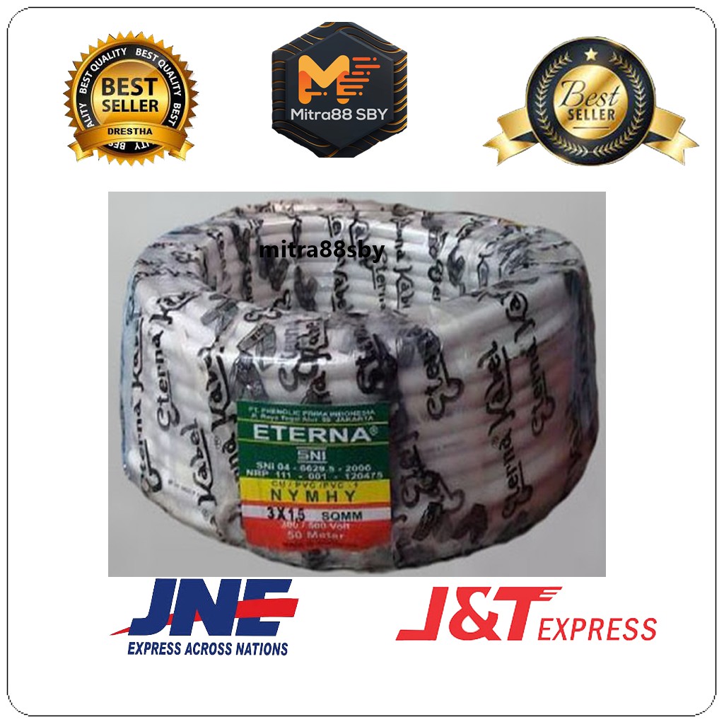 Mitra88sby Kabel listrik NYMHY Eterna dan Extrana Serabut METERAN