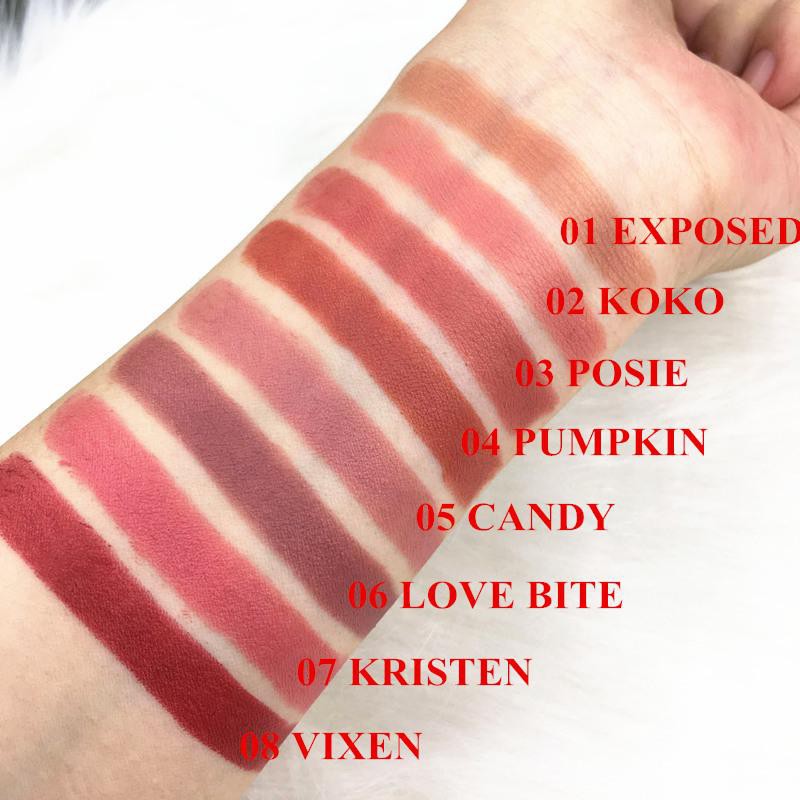 (READY &amp; ORI) Beauty Glazed Lipstick Matte 8 Colors warna B 6 B6