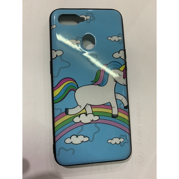 Case Oppo F7 Pro motif Unicorn (second)