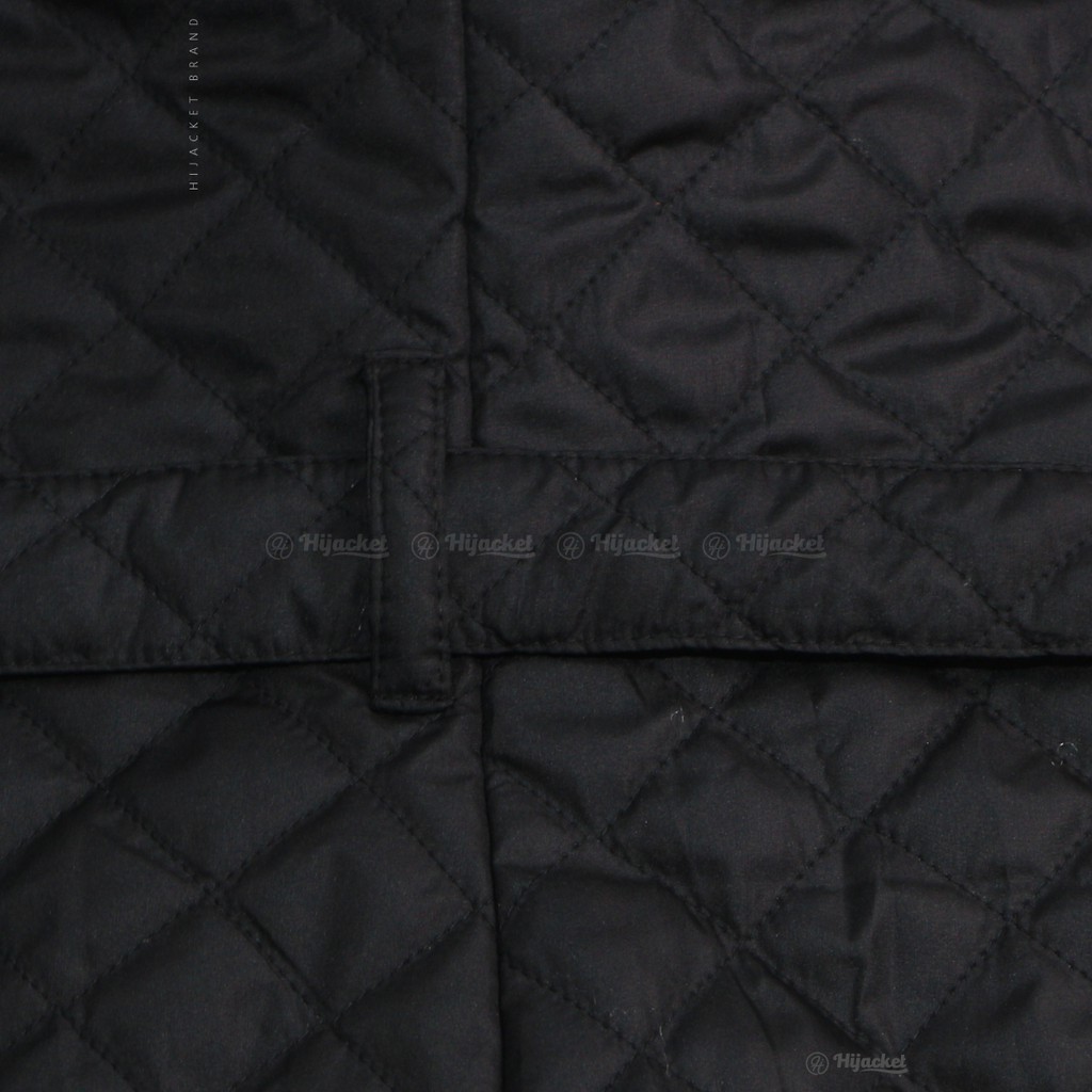 Hijacket Muslimah Agnesia Black - Jaket Wanita Muslimah Waterprouuf Anti Air Free Souvernir-7