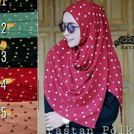 PASMINA POLKA CERUTY BABYDOLL || PASMINA POLKADOT BEST SELLER || HIJAB PASMINA POLKA CERUTY BABYDOLL TERMURAH