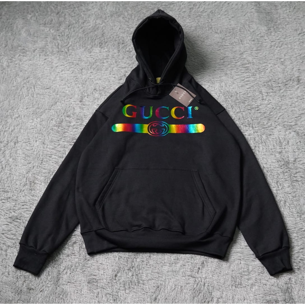 Sweater Hoodie Gucci Rainbow Premium