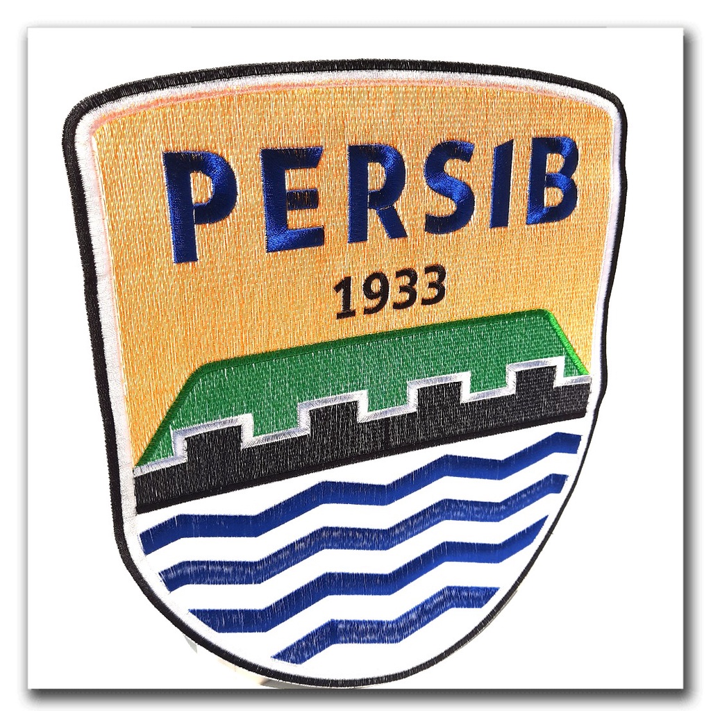 BACKPATCH LOGO PERSIB BANDUNG EXTRALARGE BORDIR PERSIB