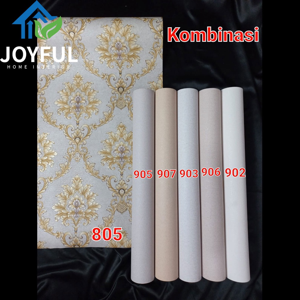 TERBARU !!! Wallpaper Vinyl Dinding, Ukuran 53cm x 10m • High Quality