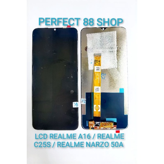 LCD TOUCHSCREEN OPPO A16 / REALME C25S / REALME NARZO 50A COMPLETE