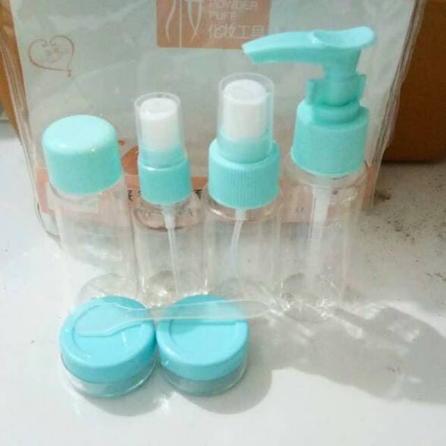 EM Botol Travel  set kit 7 in isi ulang